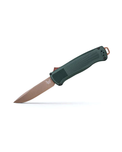 Benchmade, Inc.™ Shootout OTF 5371FE-2601 Taiga Green Grivory Z-Wear Tool Steel Pocket Knife