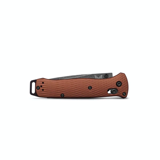 Benchmade, Inc.™ Bailout 537BK-07 Burnt Copper Anodized 6061-T6 Aluminum CPM-MagnaCut Stainless Steel Pocket Knife