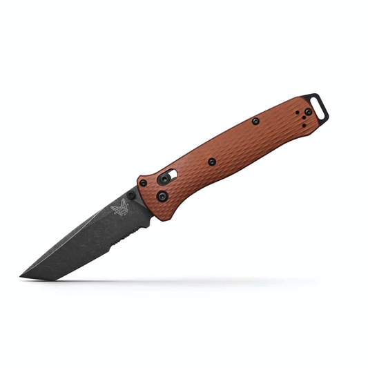 Benchmade, Inc.™ Bailout 537SBK-07 Burnt Copper Anodized 6061-T6 Aluminum CPM-MagnaCut Stainless Steel Pocket Knife