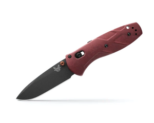 Benchmade, Inc.™ Mini Barrage 585BK-04 Redstone Richlite CPM-S30V Stainless Steel Pocket Knife