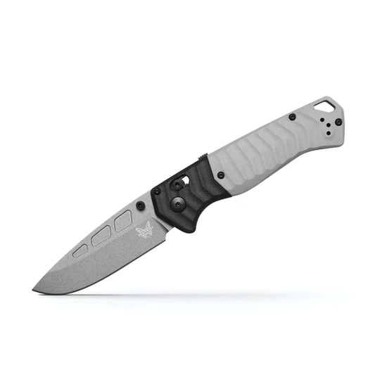 Benchmade, Inc.™ PSK 593GY-02 Storm Gray Grivory Elmax Stainless Steel Pocket Knife