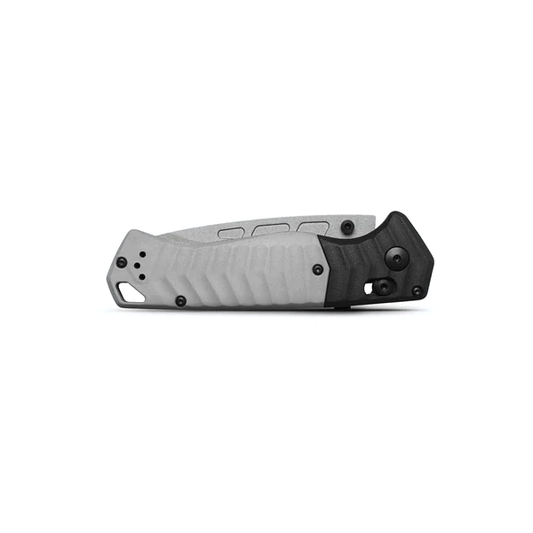 Benchmade, Inc.™ PSK 593GY-02 Storm Gray Grivory Elmax Stainless Steel Pocket Knife