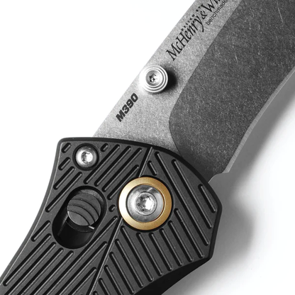 Benchmade, Inc.™ Seven-Ten 710-25 Black Anodized 6061-T6 Aluminum CPM-S90V Stainless Steel Pocket Knife