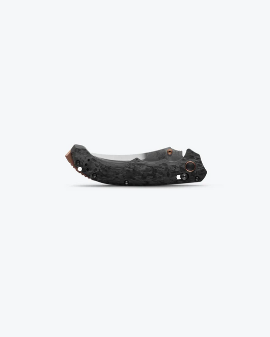 Benchmade, Inc.™ Mini Bedlam 865-02 Marbled Carbon Fiber CPM-S90V Stainless Steel Pocket Knife
