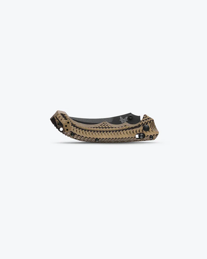 Benchmade, Inc.™ Mini Bedlam 865BK-01 Coyote & Black G10 CPM-S90V Stainless Steel Pocket Knife