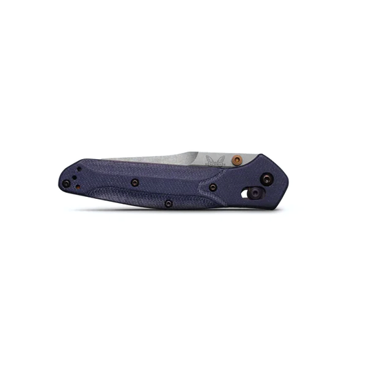 Benchmade, Inc.™ Osborne 940-04 Blue Denim Micarta M390 Stainless Steel Pocket Knife