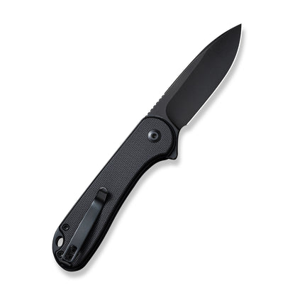 CIVIVI Knives™ Elementum 2 Button Lock C18062P-1 Black G10 Nitro-V Stainless Steel Pocket Knife