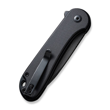 CIVIVI Knives™ Elementum 2 Button Lock C18062P-1 Black G10 Nitro-V Stainless Steel Pocket Knife