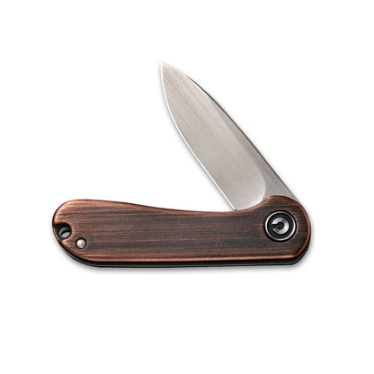 CIVIVI Knives™ Mini Elementum Frame Lock C18062Q-2 Copper and Stainless Steel 14C28N Stainless Steel Pocket Knife