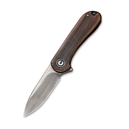 CIVIVI Knives™ Mini Elementum Frame Lock C18062Q-2 Copper and Stainless Steel 14C28N Stainless Steel Pocket Knife