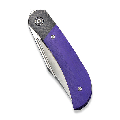 CIVIVI Knives™ Appalachian Drifter 2 Liner Lock C19010C-3 Purple G10 Nitro-V Stainless Steel Pocket Knife