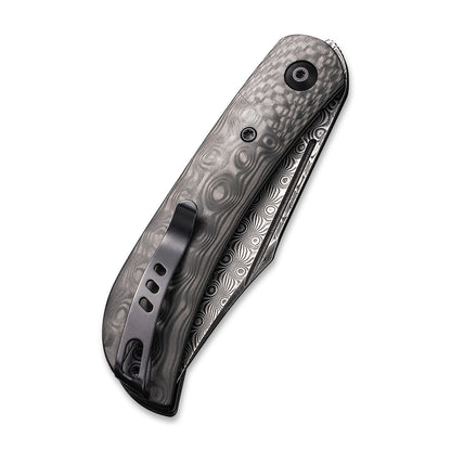 CIVIVI Knives™ Appalachian Drifter 2 Liner Lock C19010C-DS3 Black Carbon Fiber Damascus Steel Pocket Knife