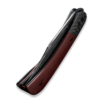 CIVIVI Knives™ Appalachian Drifter 2 Liner Lock C19010C-DS4 Burgundy G10 Damascus Steel Pocket Knife
