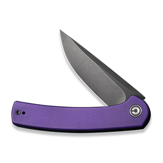 CIVIVI Knives™ Mini Asticus Liner Lock C19026B-4 Purple G10 10Cr15CoMoV Stainless Steel Pocket Knife