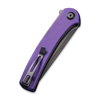 CIVIVI Knives™ Mini Asticus Liner Lock C19026B-4 Purple G10 10Cr15CoMoV Stainless Steel Pocket Knife