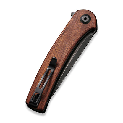 CIVIVI Knives™ Mini Asticus Liner Lock C19026B-5 Cuibourtia Wood 10Cr15CoMoV Stainless Steel Pocket Knife