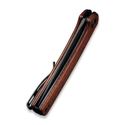CIVIVI Knives™ Mini Asticus Liner Lock C19026B-5 Cuibourtia Wood 10Cr15CoMoV Stainless Steel Pocket Knife