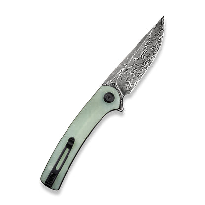 CIVIVI Knives™ Mini Asticus Liner Lock C19026B-DS1 Natural G10 Damascus Steel Pocket Knife