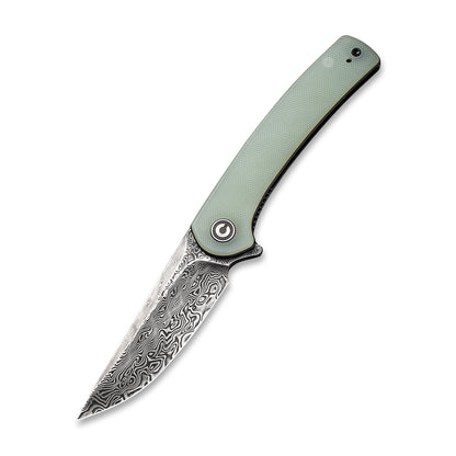 CIVIVI Knives™ Mini Asticus Liner Lock C19026B-DS1 Natural G10 Damascus Steel Pocket Knife