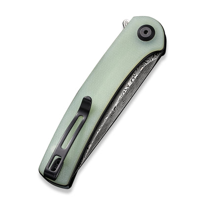 CIVIVI Knives™ Mini Asticus Liner Lock C19026B-DS1 Natural G10 Damascus Steel Pocket Knife