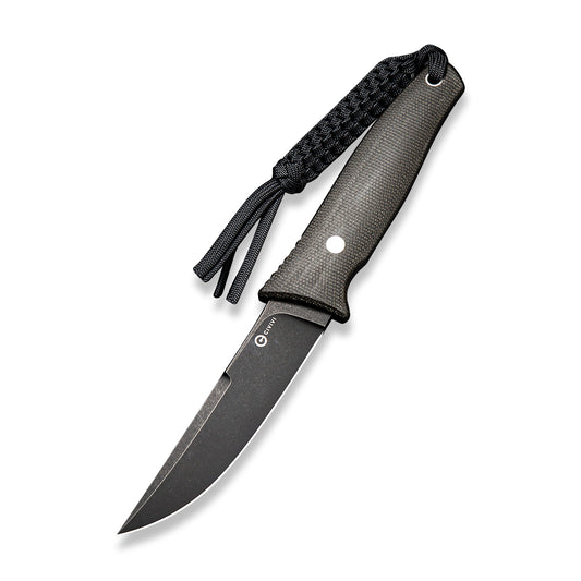 CIVIVI Knives™ Tamashii Fixed Blade C19046-4 Dark Green Micarta D2 Semi-Stainless Steel Knife
