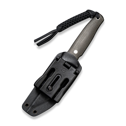 CIVIVI Knives™ Tamashii Fixed Blade C19046-4 Dark Green Micarta D2 Semi-Stainless Steel Knife