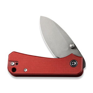 CIVIVI Knives™ Baby Banter Liner Lock C19068S-6 Burgundy G10 Nitro-V Stainless Steel Pocket Knife