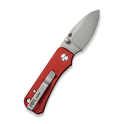 CIVIVI Knives™ Baby Banter Liner Lock C19068S-6 Burgundy G10 Nitro-V Stainless Steel Pocket Knife