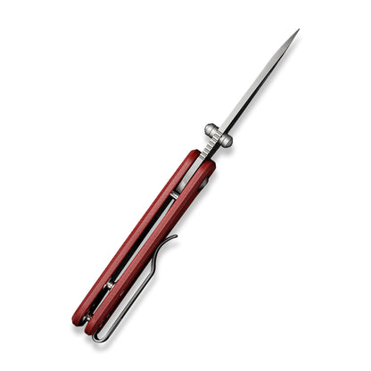 CIVIVI Knives™ Baby Banter Liner Lock C19068S-6 Burgundy G10 Nitro-V Stainless Steel Pocket Knife