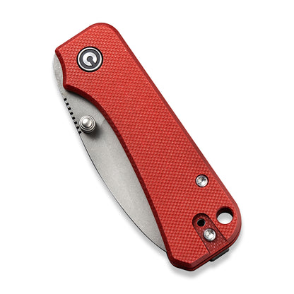 CIVIVI Knives™ Baby Banter Liner Lock C19068S-6 Burgundy G10 Nitro-V Stainless Steel Pocket Knife