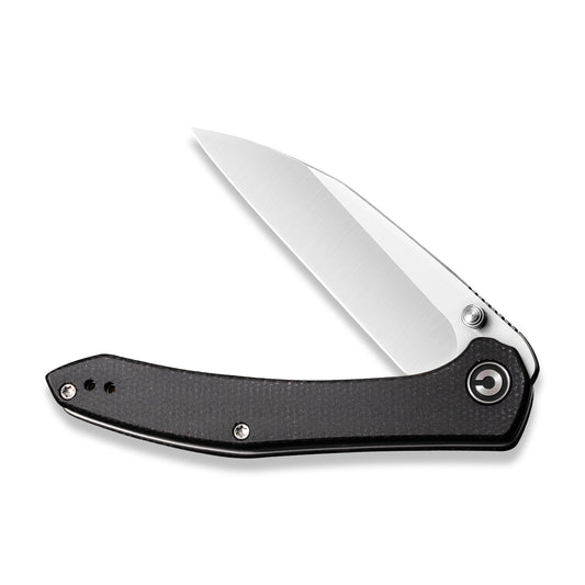 CIVIVI Knives™ Hadros Liner Lock C20004-1 Black Micarta 10Cr15CoMoV Stainless Steel Pocket Knife