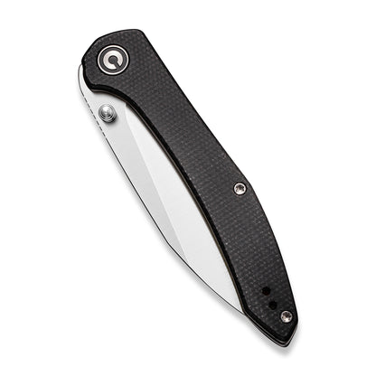 CIVIVI Knives™ Hadros Liner Lock C20004-1 Black Micarta 10Cr15CoMoV Stainless Steel Pocket Knife