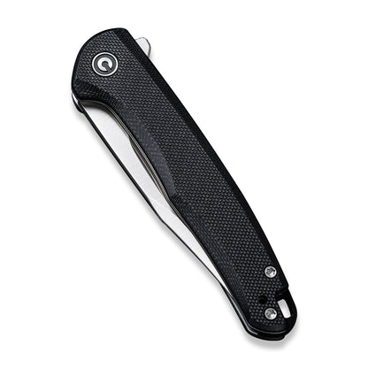 CIVIVI Knives™ Mini Sandbar Liner Lock C20011-1 Black G10 Nitro-V Stainless Steel Pocket Knife