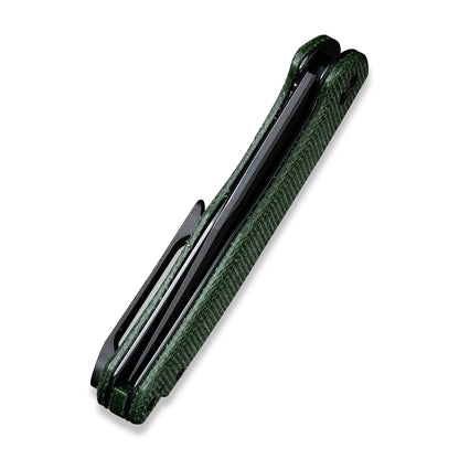 CIVIVI Knives™ Mini Sandbar Liner Lock C20011-3 Green Micarta Nitro-V Stainless Steel Pocket Knife