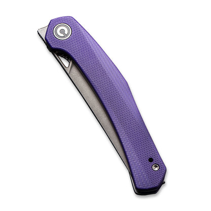 CIVIVI Knives™ Lazar Liner Lock C20013-2 Purple G10 10Cr15CoMoV Stainless Steel Pocket Knife