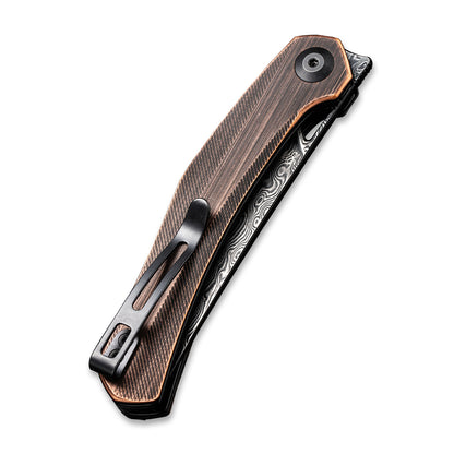 CIVIVI Knives™ Lazar Liner Lock C20013-DS1 Copper Damascus Steel Pocket Knife