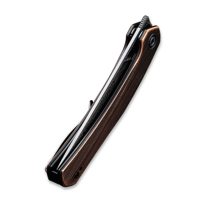 CIVIVI Knives™ Lazar Liner Lock C20013-DS1 Copper Damascus Steel Pocket Knife