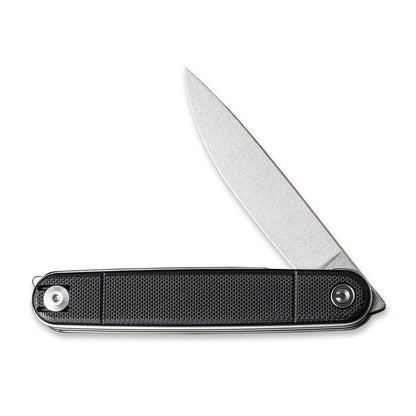 CIVIVI Knives™ Crit Liner Lock C20014F-1 Black G10 Nitro-V Stainless Steel Pocket Knife