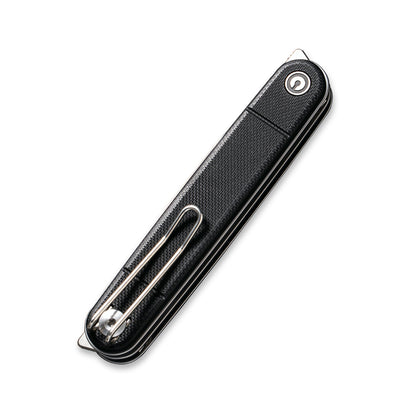 CIVIVI Knives™ Crit Liner Lock C20014F-1 Black G10 Nitro-V Stainless Steel Pocket Knife