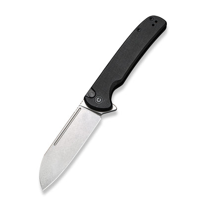 CIVIVI Knives™ Chevalier Button Lock C20022-1 Black G10 14C28N Stainless Steel Pocket Knife