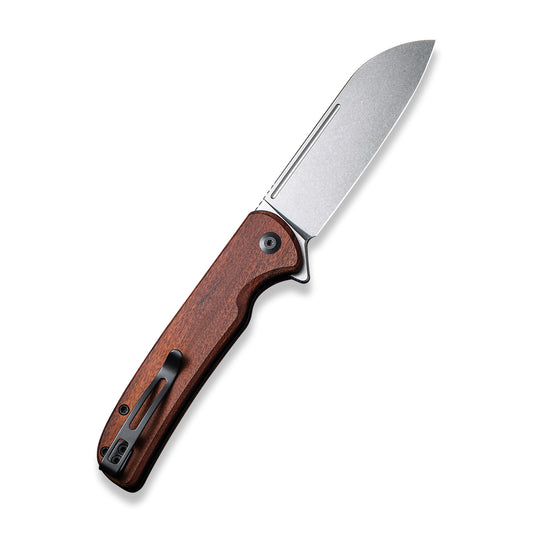 CIVIVI Knives™ Chevalier Button Lock C20022-3 Cuibourtia Wood 14C28N Stainless Steel Pocket Knife
