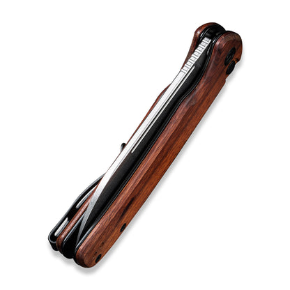 CIVIVI Knives™ Chevalier Button Lock C20022-3 Cuibourtia Wood 14C28N Stainless Steel Pocket Knife