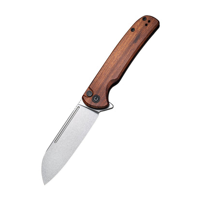 CIVIVI Knives™ Chevalier Button Lock C20022-3 Cuibourtia Wood 14C28N Stainless Steel Pocket Knife