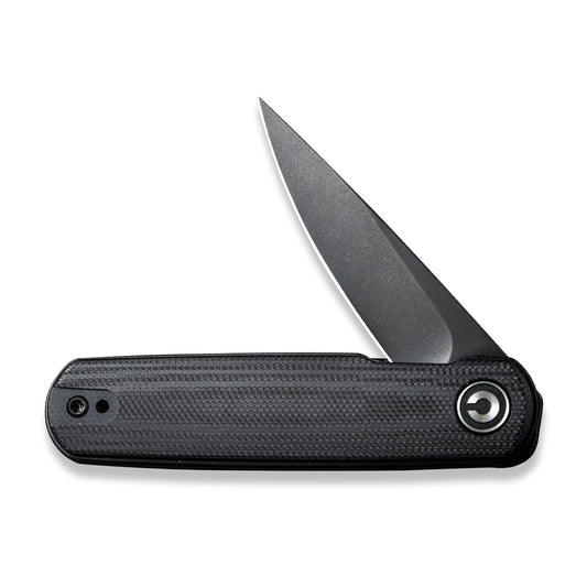 CIVIVI Knives™ Lumi Liner Lock C20024-4 Black G10 14C28N Stainless Steel Pocket Knife