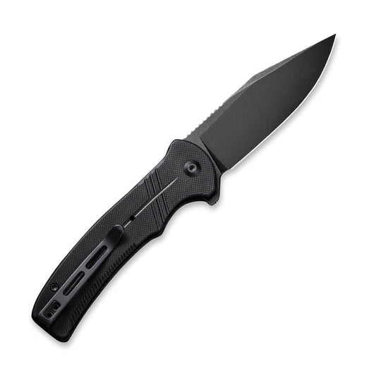 CIVIVI Knives™ Cogent Button Lock C20038D-1 Black G10 14C28N Stainless Steel Pocket Knife
