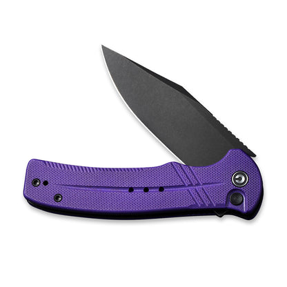 CIVIVI Knives™ Cogent Button Lock C20038D-2 Purple G10 14C28N Stainless Steel Pocket Knife