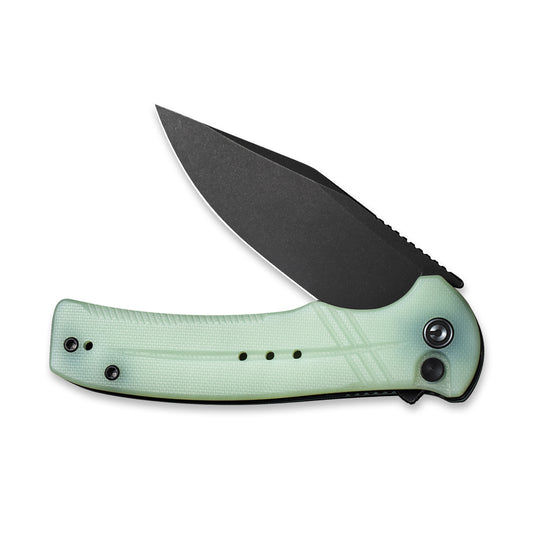 CIVIVI Knives™ Cogent Button Lock C20038D-3 Natural G10 14C28N Stainless Steel Pocket Knife