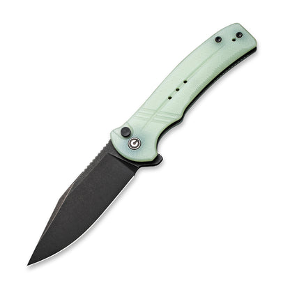 CIVIVI Knives™ Cogent Button Lock C20038D-3 Natural G10 14C28N Stainless Steel Pocket Knife