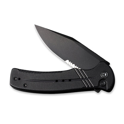 CIVIVI Knives™ Cogent Button Lock C20038E-1 Black G10 14C28N Stainless Steel Pocket Knife