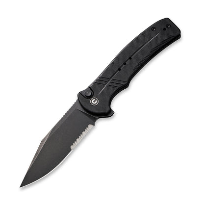 CIVIVI Knives™ Cogent Button Lock C20038E-1 Black G10 14C28N Stainless Steel Pocket Knife